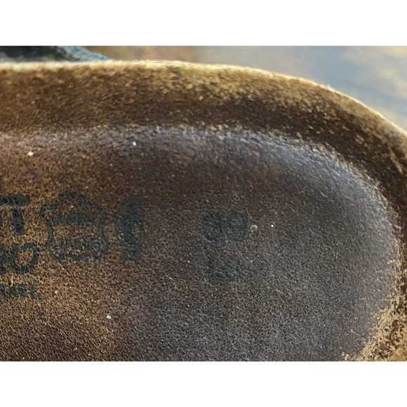 Naot Ashley Sandal Womens Sz 8 - 8.5 Black Leather Rhinestones‎ Open Toe - Picture 8 of 9